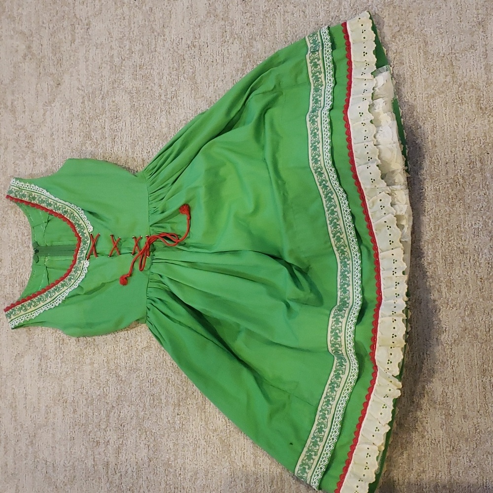 Hand made one of a kind vintage dress